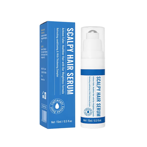 15ML Scalpy Hair Growth Serum for Men & Women Scalp Treatment Non-Greasy Lightweight Hair Care Serum for Hair Loss & Thinning