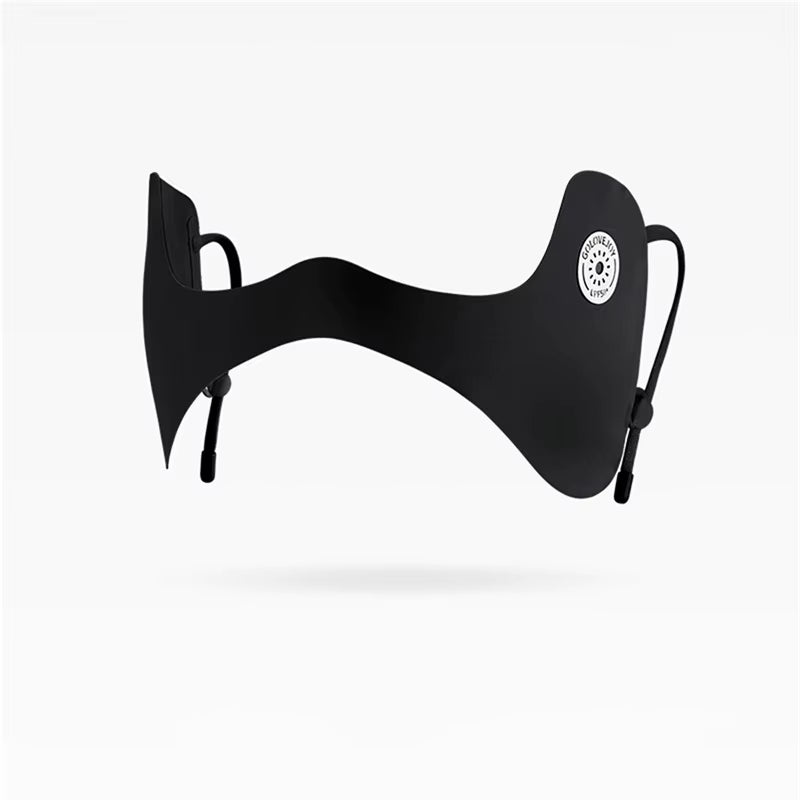 Summer Ice Silk Mask Sunscreen Face Scarf Solid Color Sunscreen Eye Patches UV Protection Sunscreen Veil Face Cover Riding