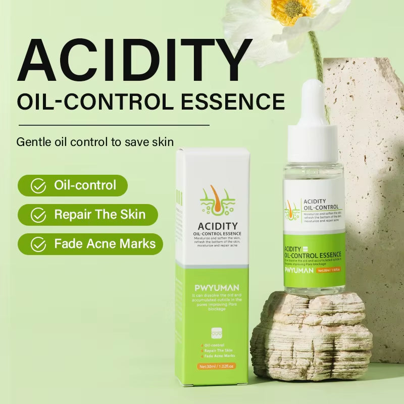 Salicylic Acid Shrink Pore Serum Elimination Large Pores Remove Blackehead Face Smooth Repairing Skin Care Product