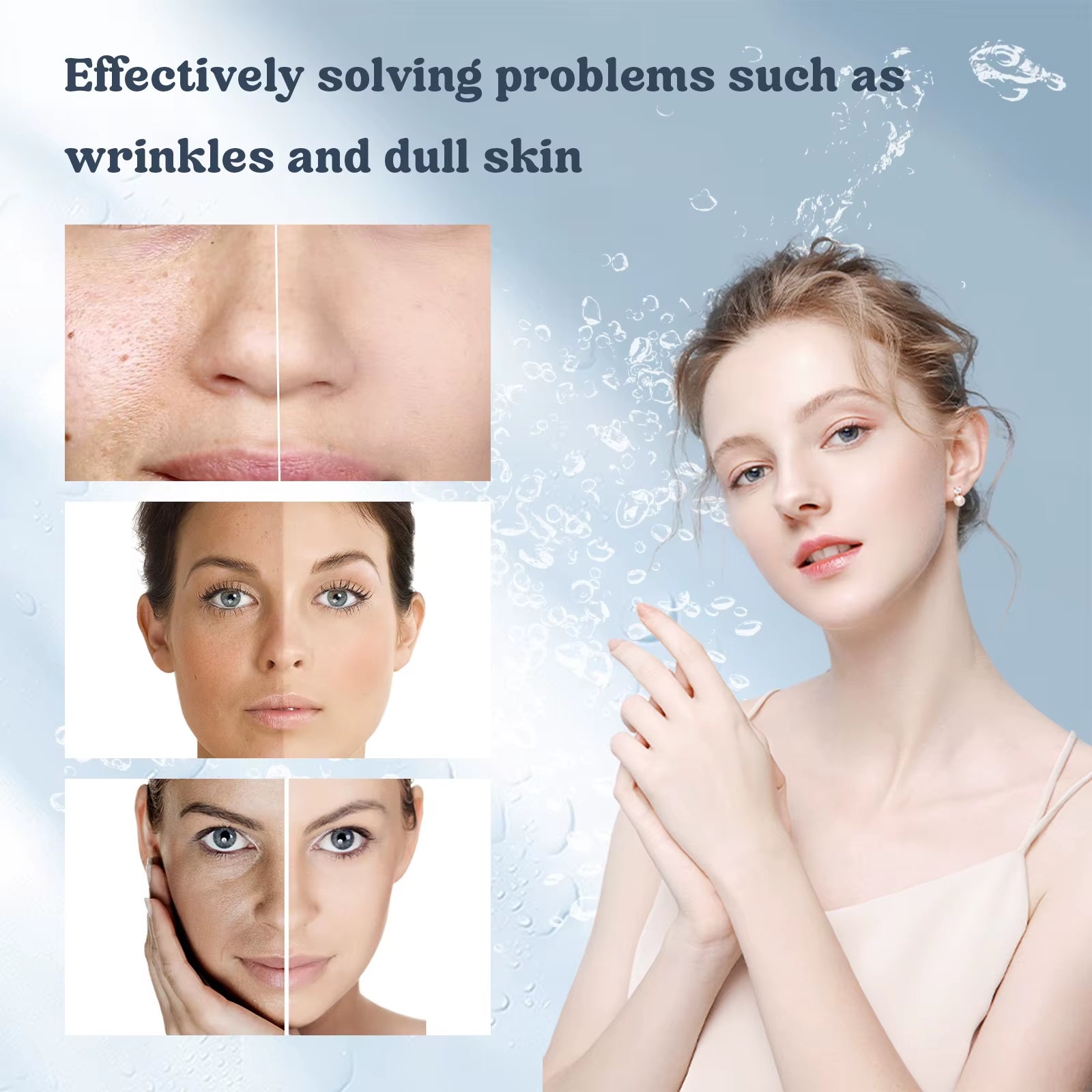 Bio Collagen Face Mask Lift Firm Skin anti Aging Fade Face Fine Line Repair Barrier Shrink Pores Hydrating Brightening Face Skin