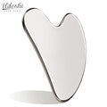 Stainless Steel Facial Guasha Scraping Face Care Lifting Massage Tools anti Wrinkle Skin Tighten Cooling Cellulite Massager Tool
