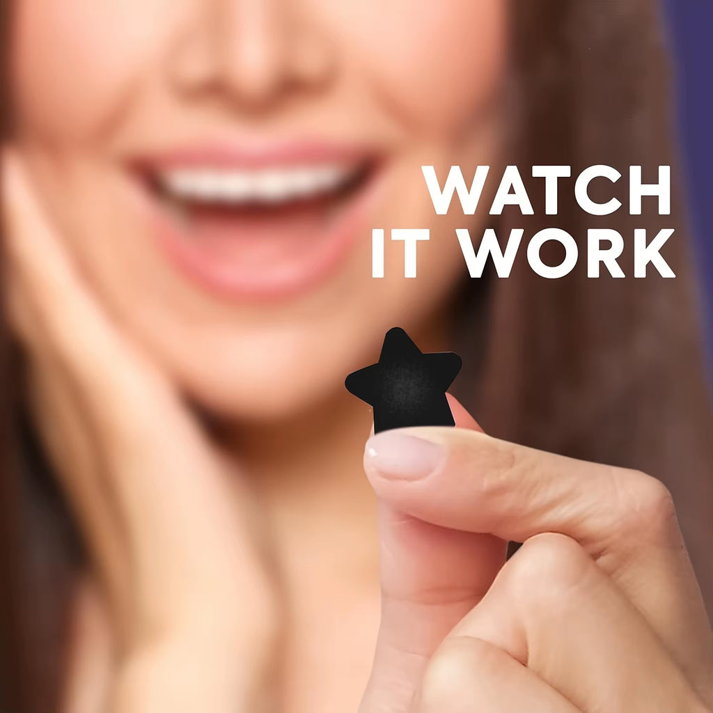 [Hydrocolloid Face Zit Patches] 200 Count Acne Patch Pimple Patch, Black Heart Shaped Acne Cover Patch, Hydrocolloid Acne Patche