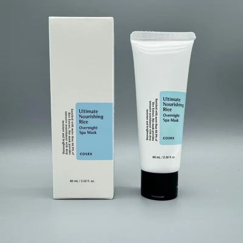 COSRX Snail Mucin Brushed Facial Cream Fading Fine Lines Snail Facial Cream Nourishing Rice Overnight Spa Mask