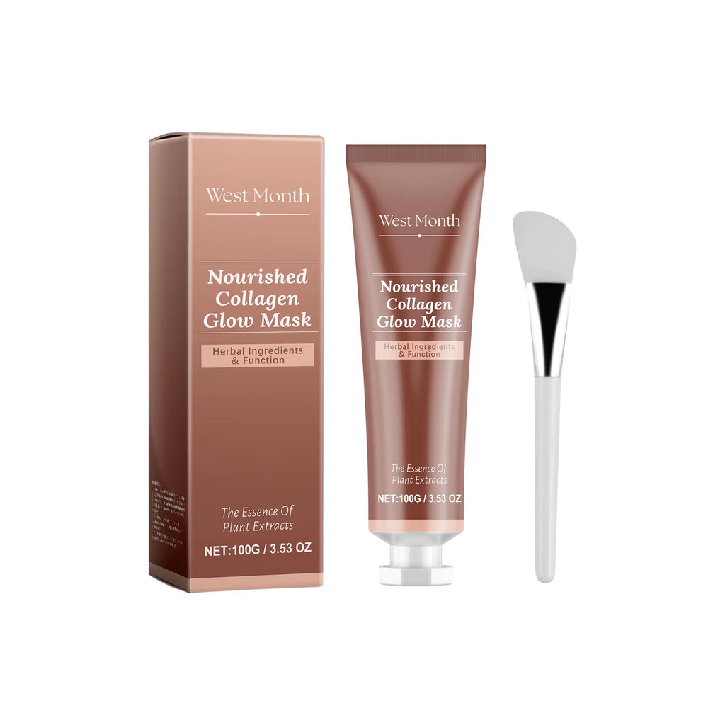 Collagen Peel off Mask Fade Fine Line Firming Serum Deep Moisturize before Sleeping Remove Blackhead Lighten Essence Facial Mask