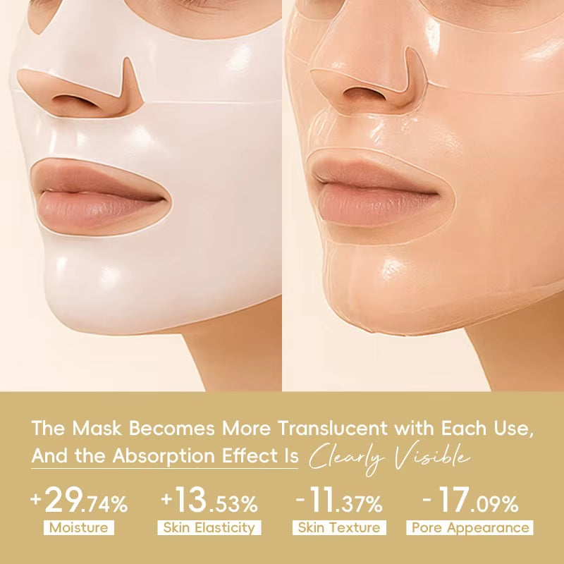 Korea Snail Collagen Essence Mask Hydrating Sheet Mask Anti-Wrinkle Face Mask Firming Skin Care 25G*20Pcs