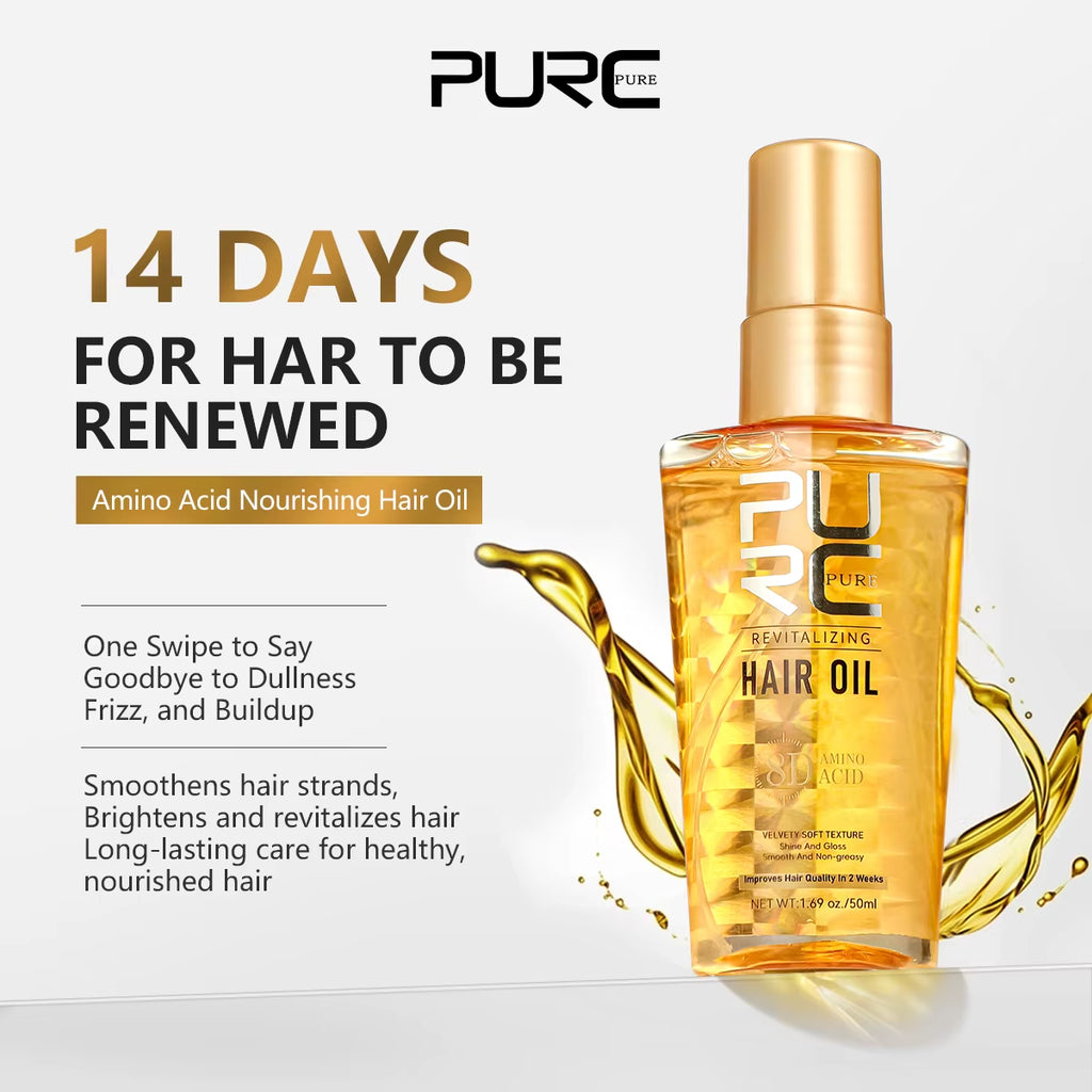 Argan Hair Serum Oil Repair Frizz Dry Damaged Scalp Treatments Smoothing Nourishing Improvement Hair Serum Care Products