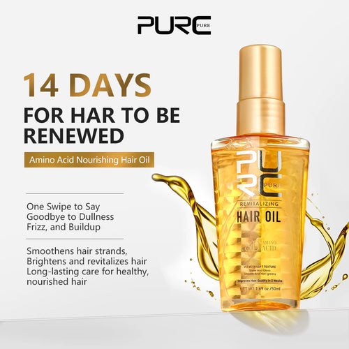 Argan Hair Serum Oil Repair Frizz Dry Damaged Scalp Treatments Smoothing Nourishing Improvement Hair Serum Care Products