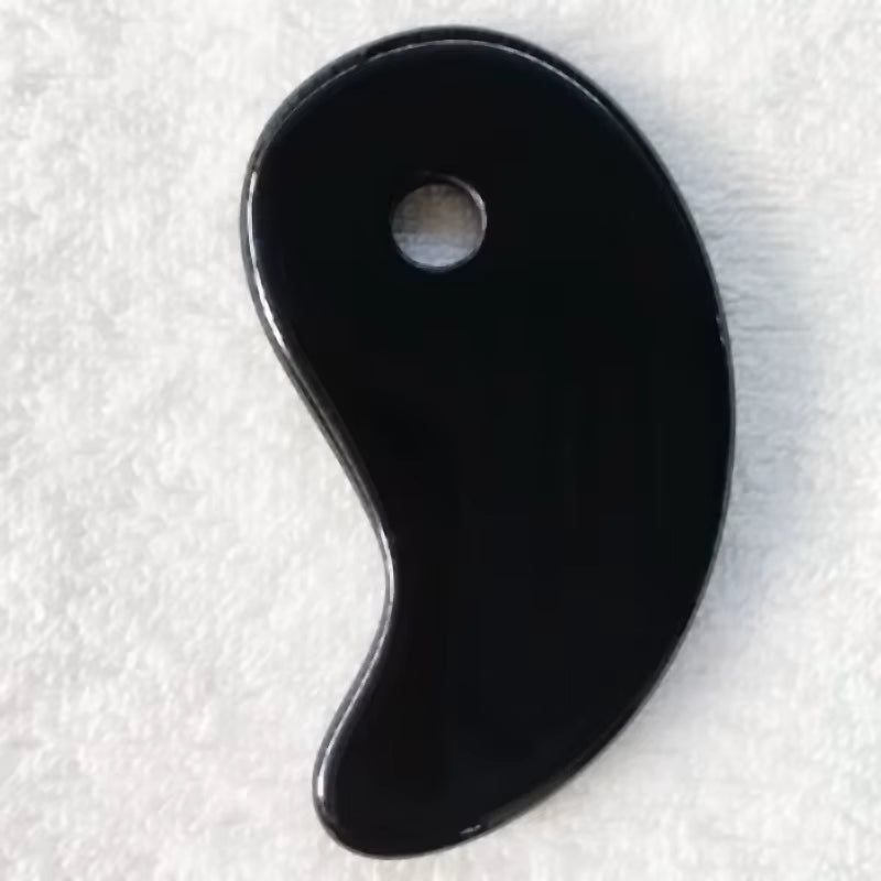 Gua Sha Facial Tools Quartz Massage Tool for Scraping and SPA Acupuncture Therapy Heart Shape Guasha Stone for Women