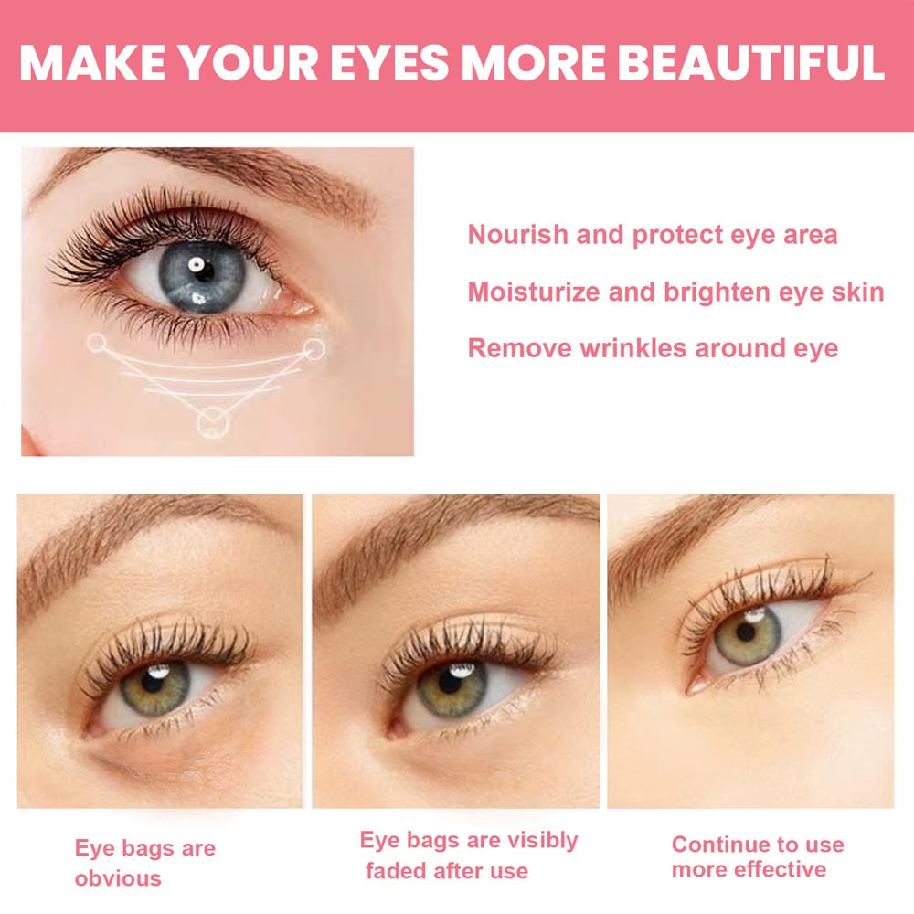 Women Extra Renewing Rosehip Eye Balm for Face Lifting Moisturizing Balm Stick Deep Hydration Moisturizer Eye Care