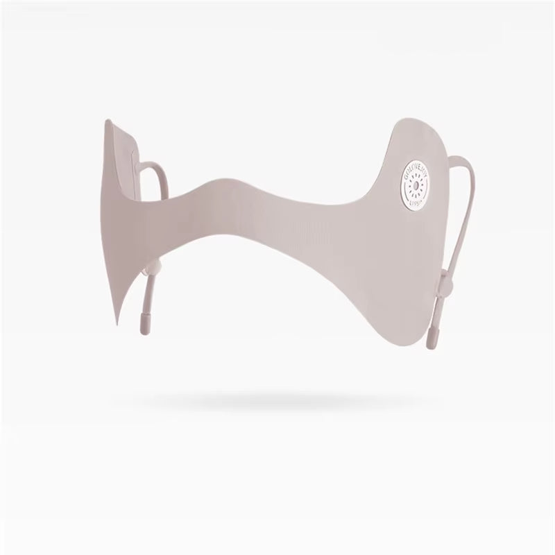 Summer Ice Silk Mask Sunscreen Face Scarf Solid Color Sunscreen Eye Patches UV Protection Sunscreen Veil Face Cover Riding