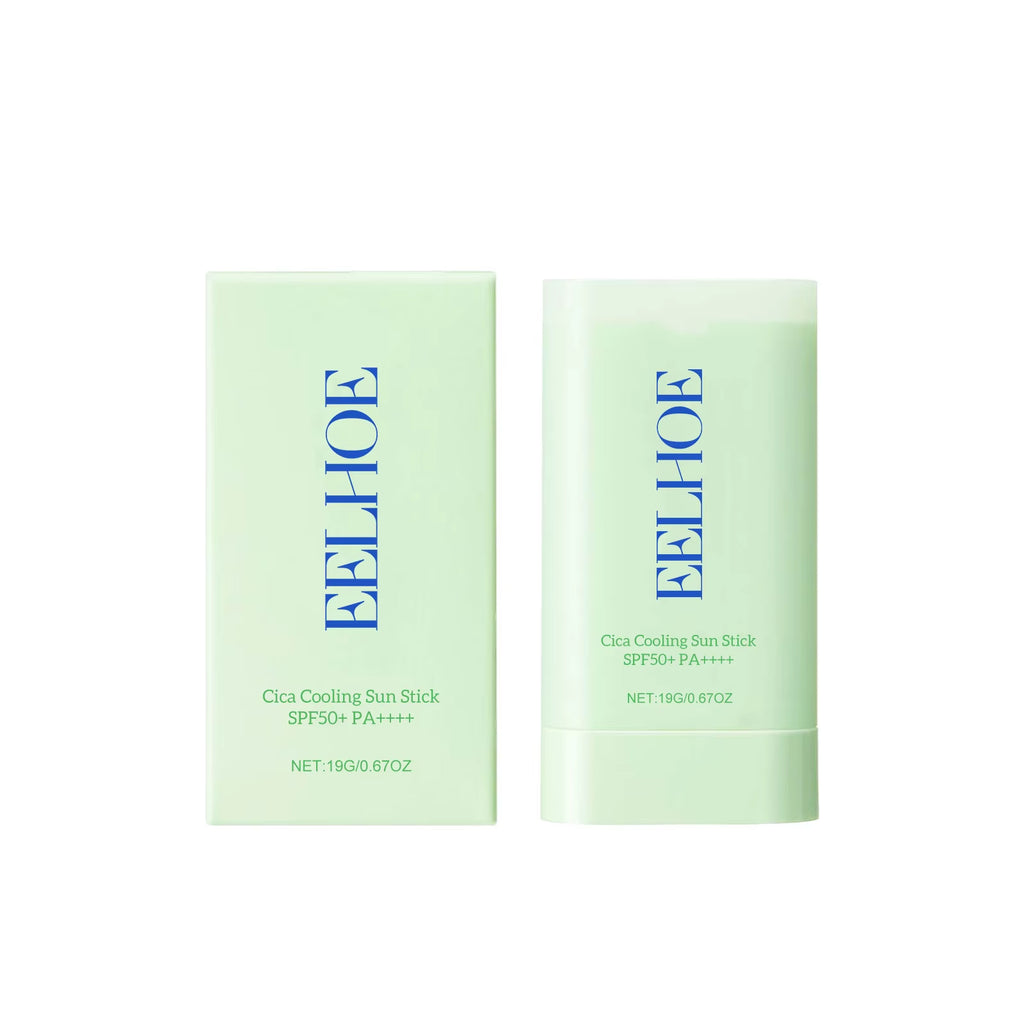 Centella Asiatica Sunscreen Stick Spf 50+ Pa+++ Moisturize Brightnening Skin Care Product Freshing Oil Control Sunscreen