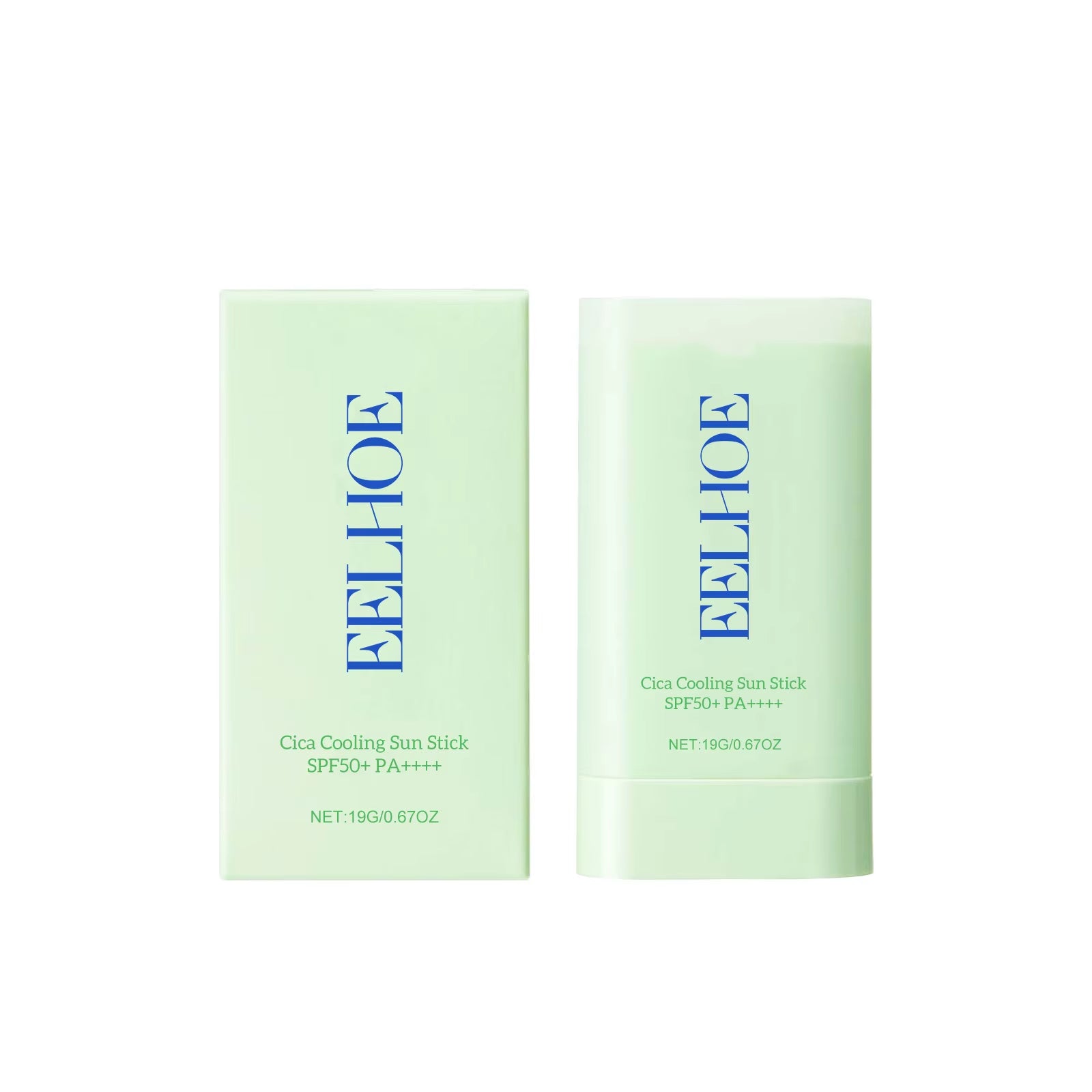 Centella Asiatica Sunscreen Stick Spf 50+ Pa+++ Moisturize Brightnening Skin Care Product Freshing Oil Control Sunscreen