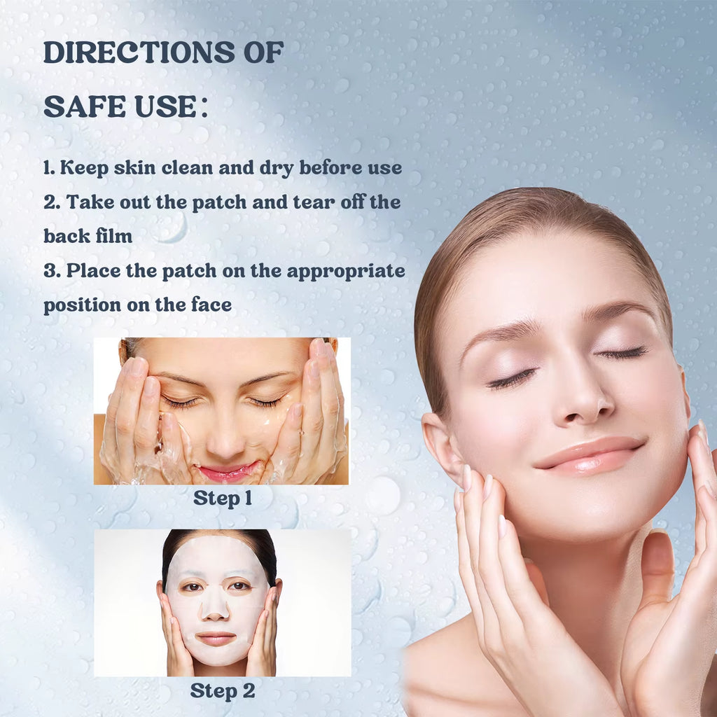 Bio Collagen Face Mask Lift Firm Skin anti Aging Fade Face Fine Line Repair Barrier Shrink Pores Hydrating Brightening Face Skin