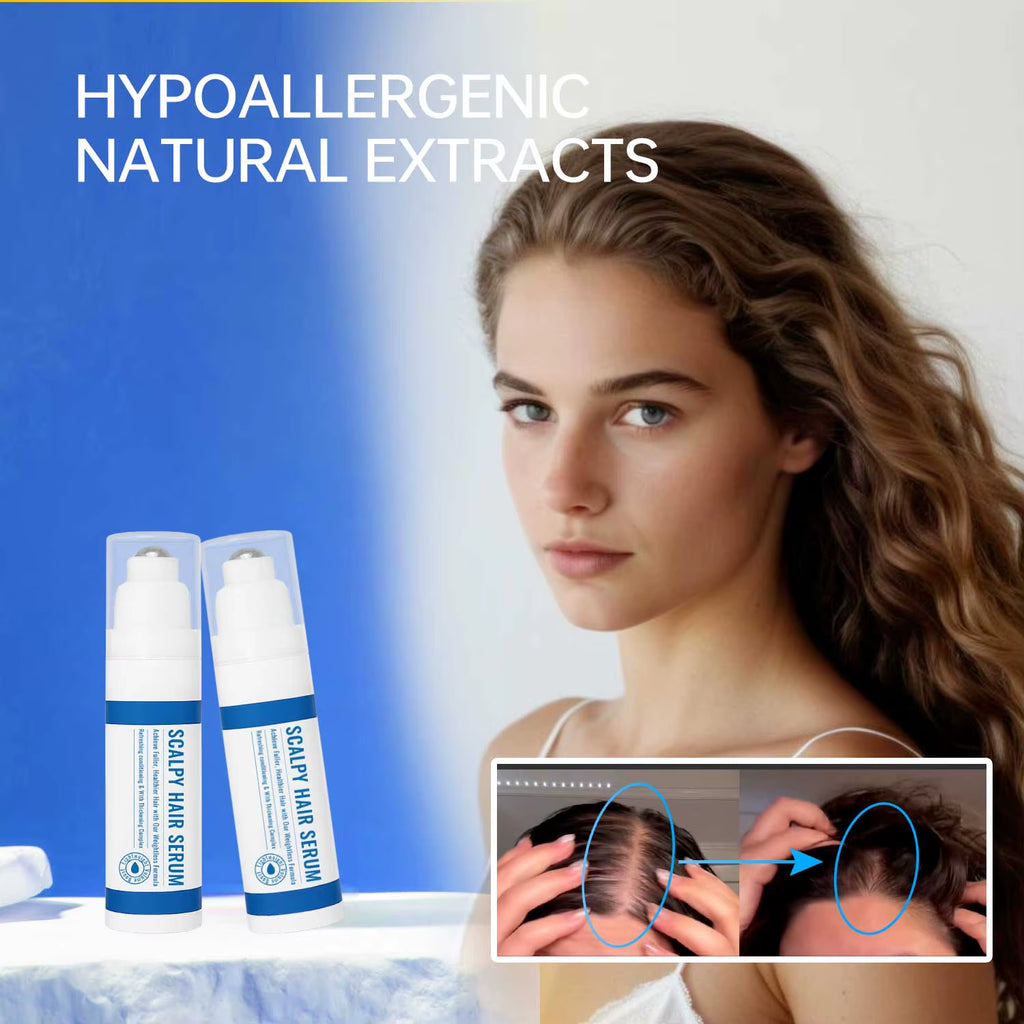 15ML Scalpy Hair Growth Serum for Men & Women Scalp Treatment Non-Greasy Lightweight Hair Care Serum for Hair Loss & Thinning