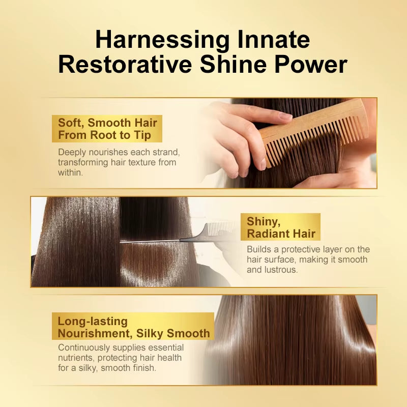 Argan Hair Serum Oil Repair Frizz Dry Damaged Scalp Treatments Smoothing Nourishing Improvement Hair Serum Care Products