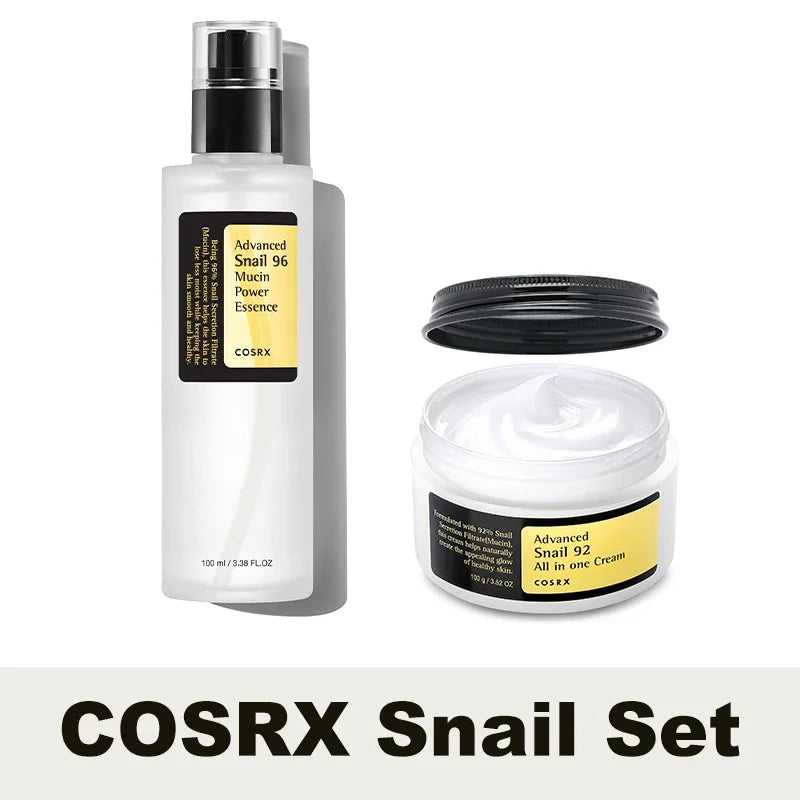 Original Snail Mucin 92% Moisturizer Daily Repair Face Gel Cream Soothes Damaged Barrier Moisturizing Serum Skin Face Repair