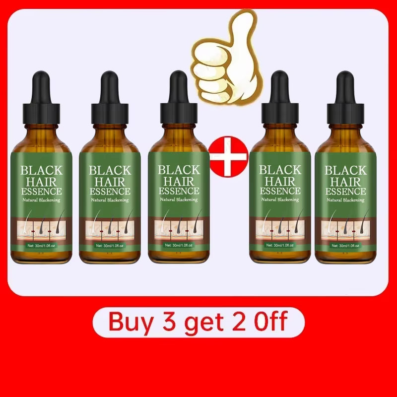 Anti Gray Hair Serum Remedy White Darkening
