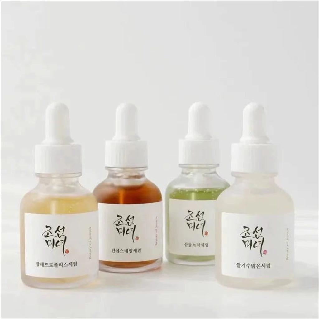 Korean  Rice Probiotic Skincare Set Sunblock Essence Oil Refreshing Toner Moisturizing Face Cream Eye Cream Skin