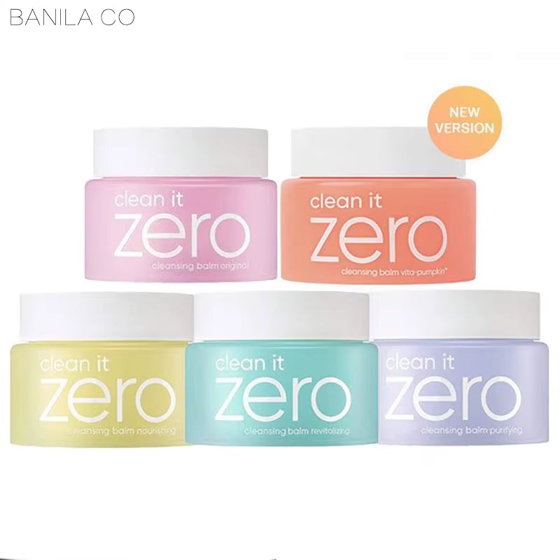 BANILA CO Clean It Zero Cleansing Balm 25Ml/100Ml Makeup Remover Remove Eyes Lips Face All in One Korean Cosmetics