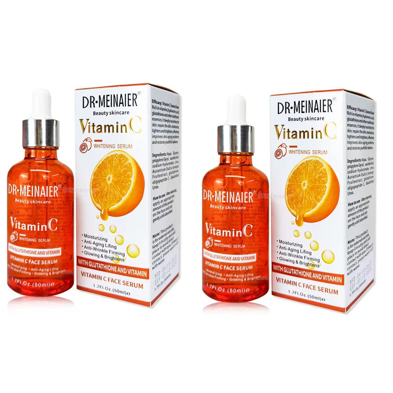 2Pcs*50Ml Private Label Essence Custom Bulk Anti-Aging Repair Essences Powerful Hyaluronic Acid Face Skin Care Product VC Makeup