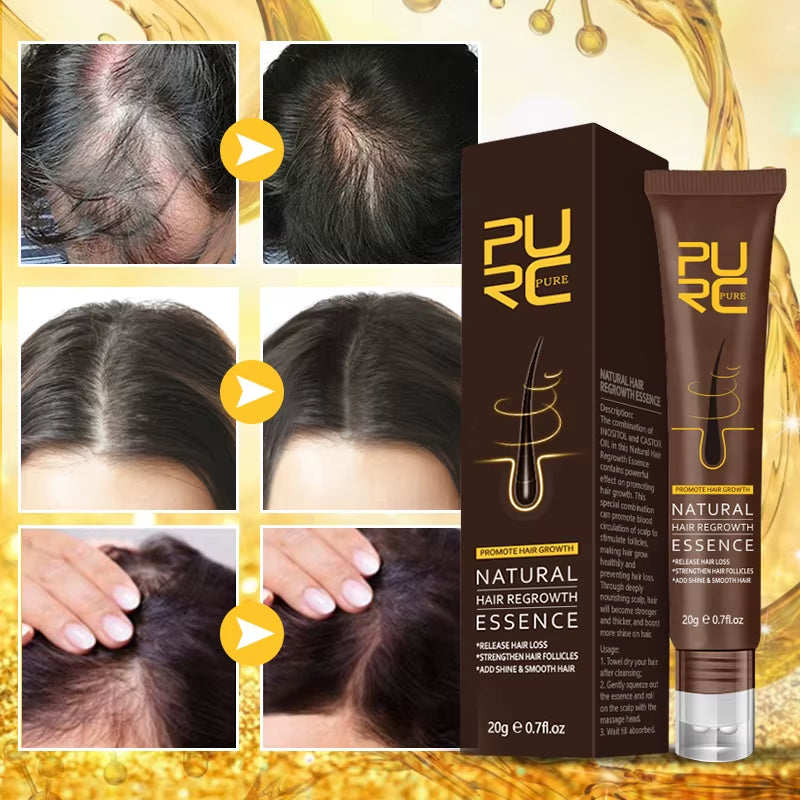 Ginger Hair Serum Smoothing Shiny Strengthen Hair Scalp Treatment Hair Care Products