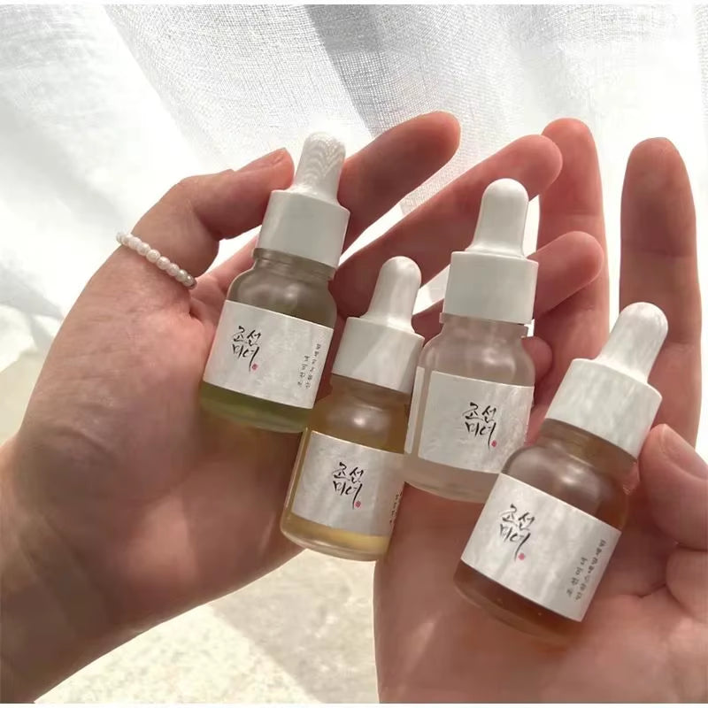 Korean  Rice Probiotic Skincare Set Sunblock Essence Oil Refreshing Toner Moisturizing Face Cream Eye Cream Skin