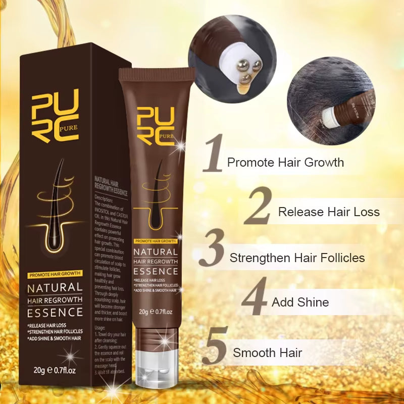 Ginger Hair Serum Smoothing Shiny Strengthen Hair Scalp Treatment Hair Care Products