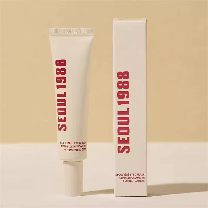 Soothing Moisturizing Improve Brightening Facial Snail Mucin Rice Cream 4% Retinol Serum Eye Cream Seoul 1988 Korea Skincare Set